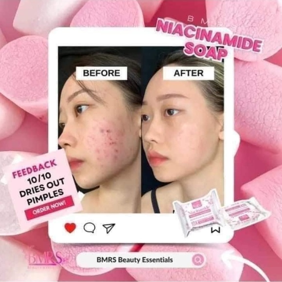 32x BMRS Niacinamide with Glutathione Premium Brightening Soap (70g each) - Picture 9 of 11